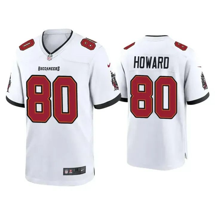 Men Tampa Bay Buccaneers #80 O.J. Howard Nike White Game NFL Jersey